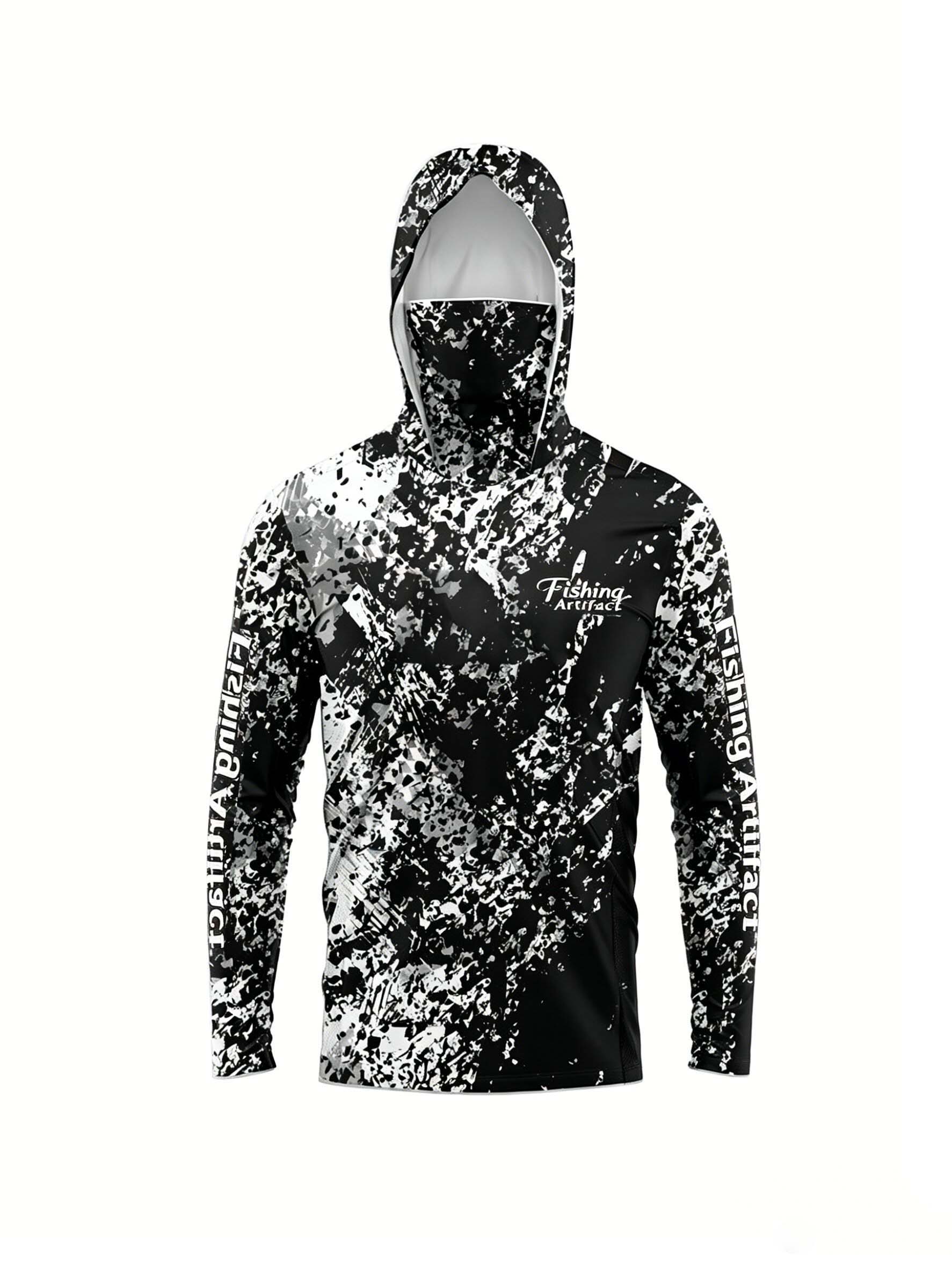 Fishing Hoodie - Camisa de Pesca Masculina de Verão
