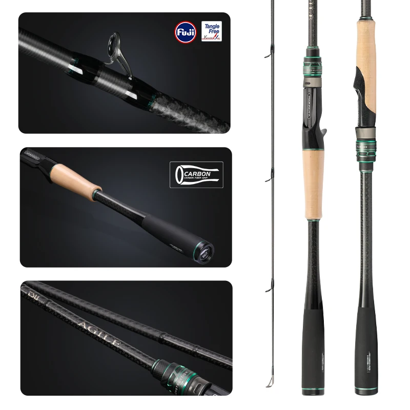Vara de Pesca Longa TSURINOYA  - Kastking Reel Zephyr avaliação e preço