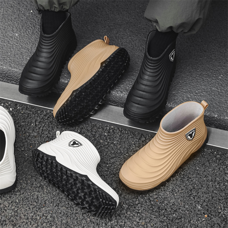 Sapatos de chuva masculinos mo - Fishing Waders avaliação e preço