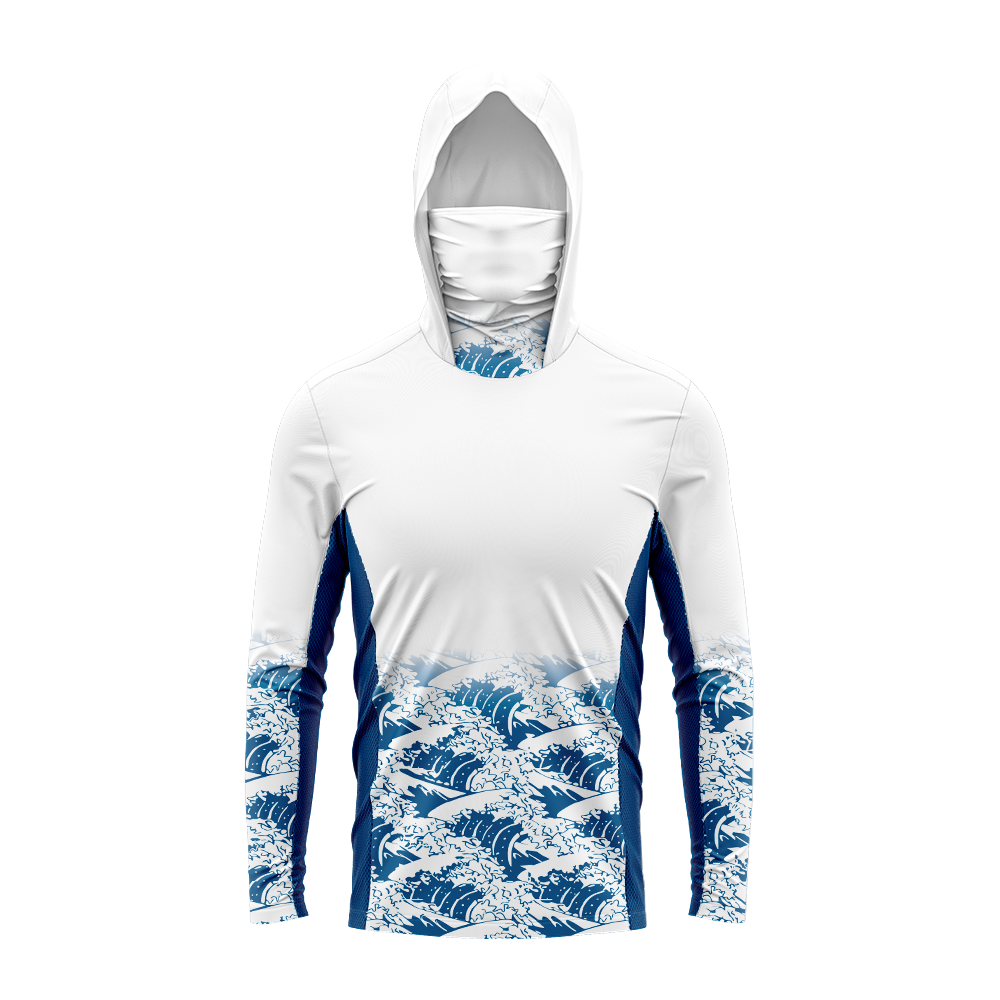 Camiseta masculina com proteçã - Fishing Hoodie avaliação e preço